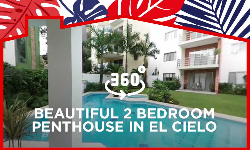 360Â° Video - Beautiful 2 Bedroom Penthouse in El Cielo